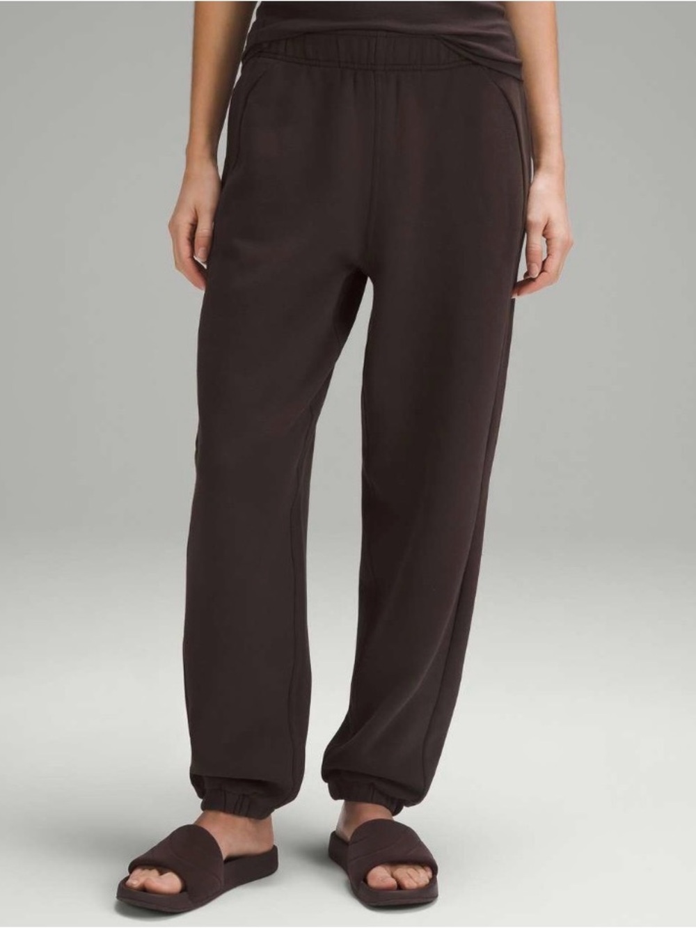 Lululemon Scuba Mid-Rise Oversized Jogger *Regular Espresso Large